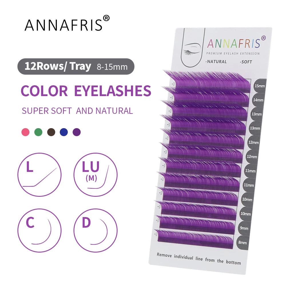 Lash Tile Palette - ANNAFRIS pestañas de visón sintético de