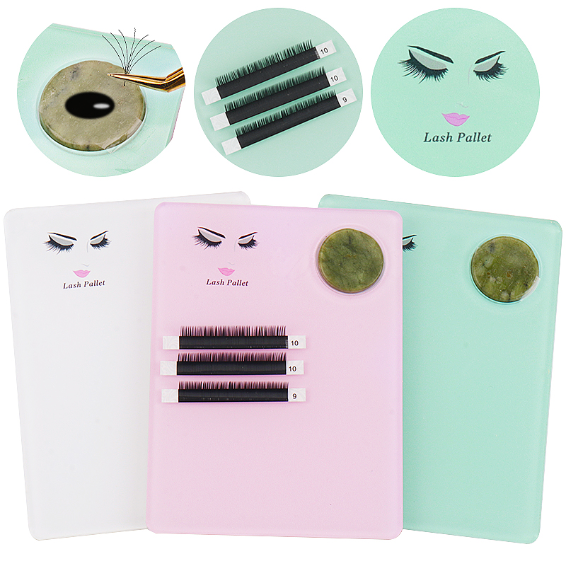 Lash Tile Palette - Bandeja de placa de extensión de