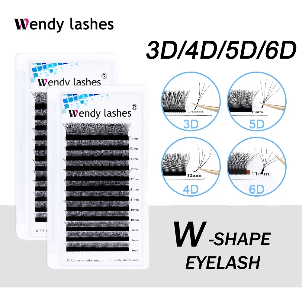 Eyelash Extension Human Hair - Wendy Lashes W forma suministros Cilios