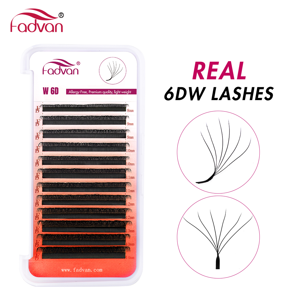 FADVAN Real 6D W pestañas 0,07 - Eyelash Extension Human Hair reseña y precio