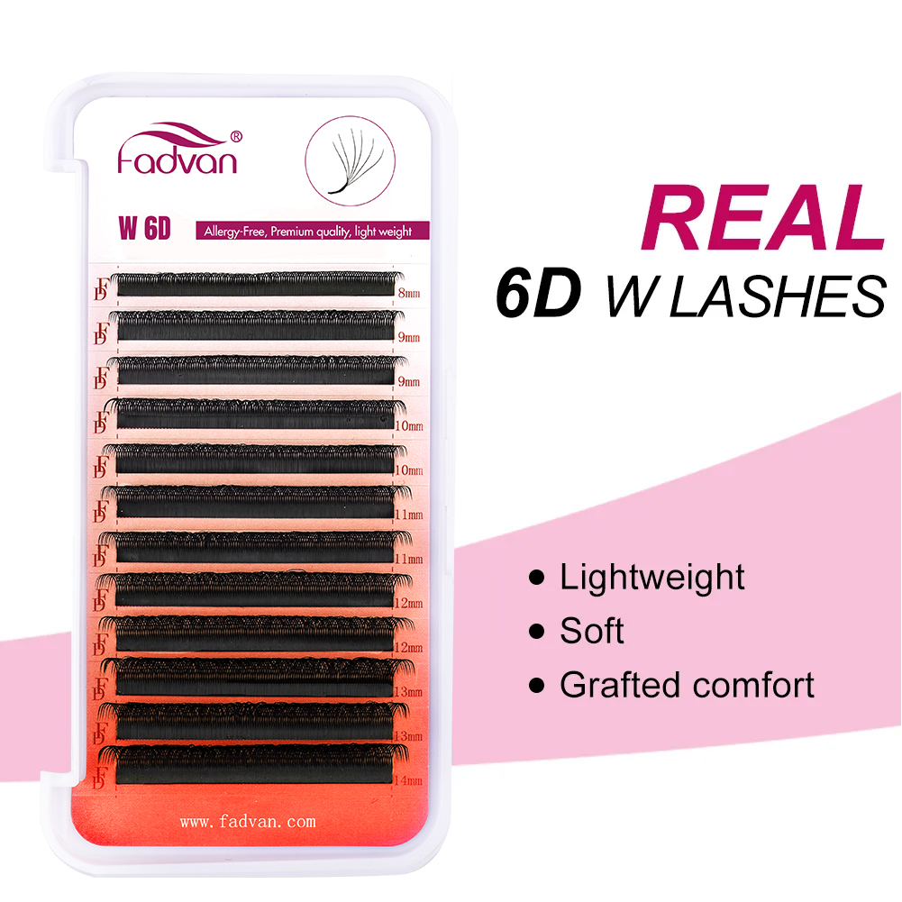 FADVAN Real 6D W pestañas 0,07 - Eyelash Extension Human Hair reseña y precio