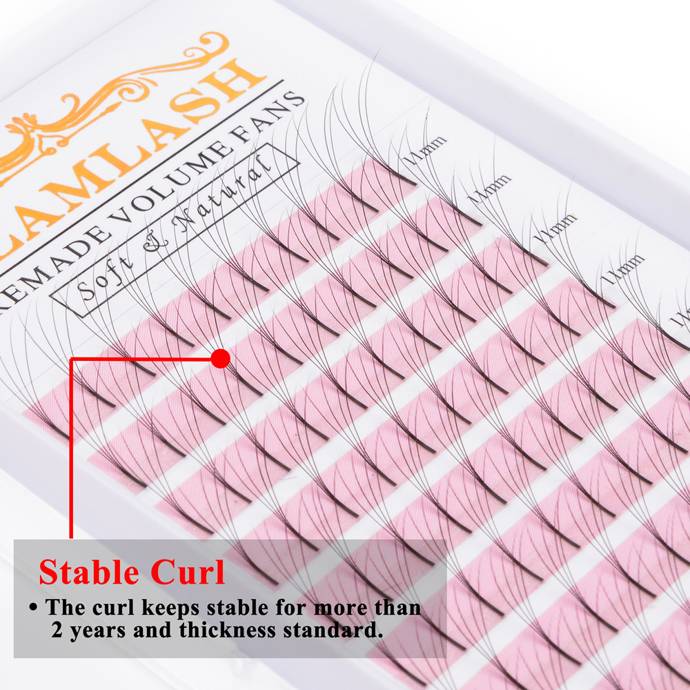 GLAMLASH 2D-6D ventiladores de - Eyelash Extension Korea Natural reseña y precio