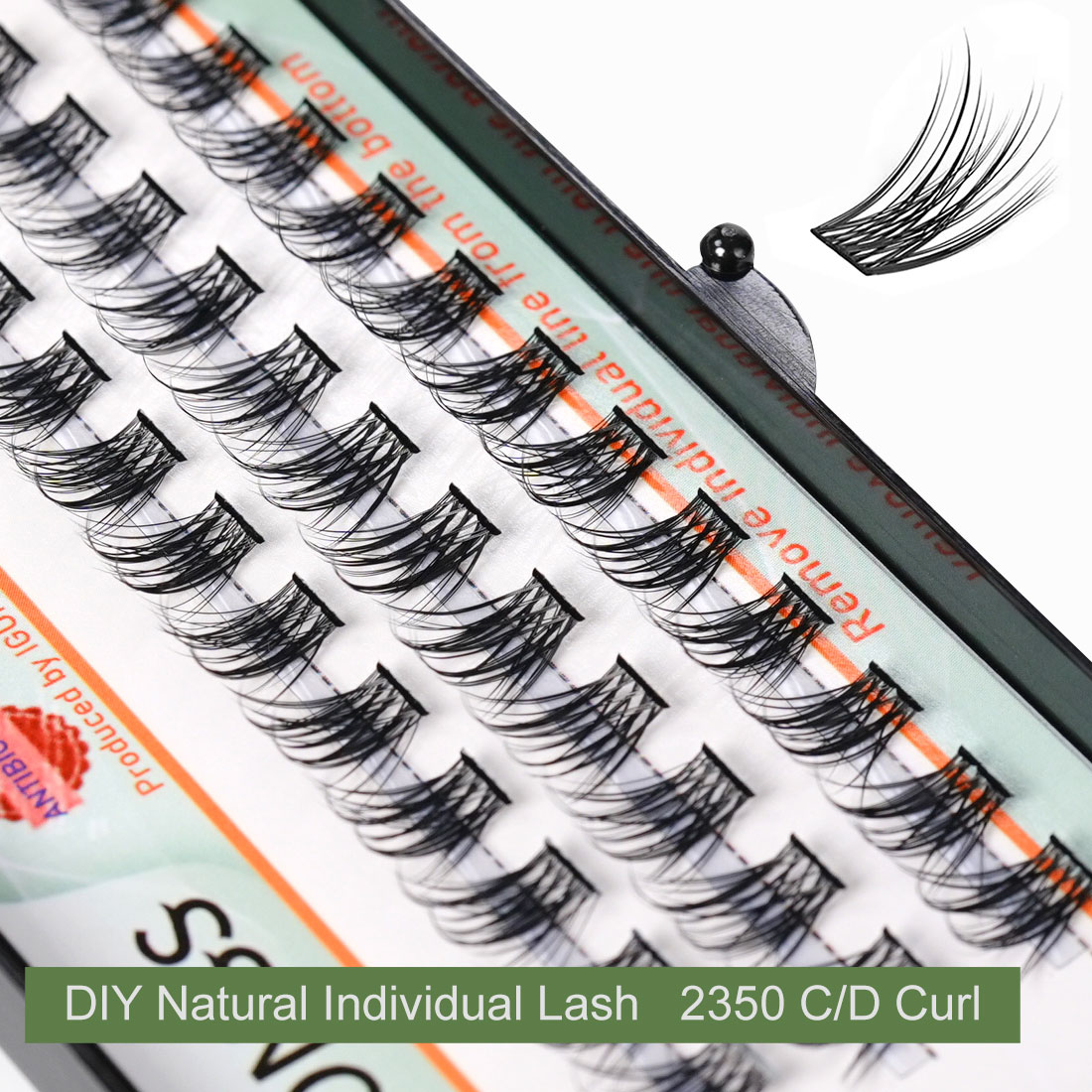 OEM ODM Pestañas en Grupos Ext - Eyelash Extension Human Hair reseña y precio
