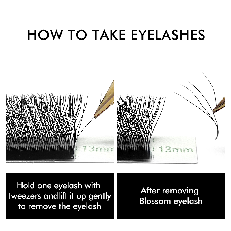 Extensiones de pestañas NATUHA - Eyelash Extension Human Hair reseña y precio