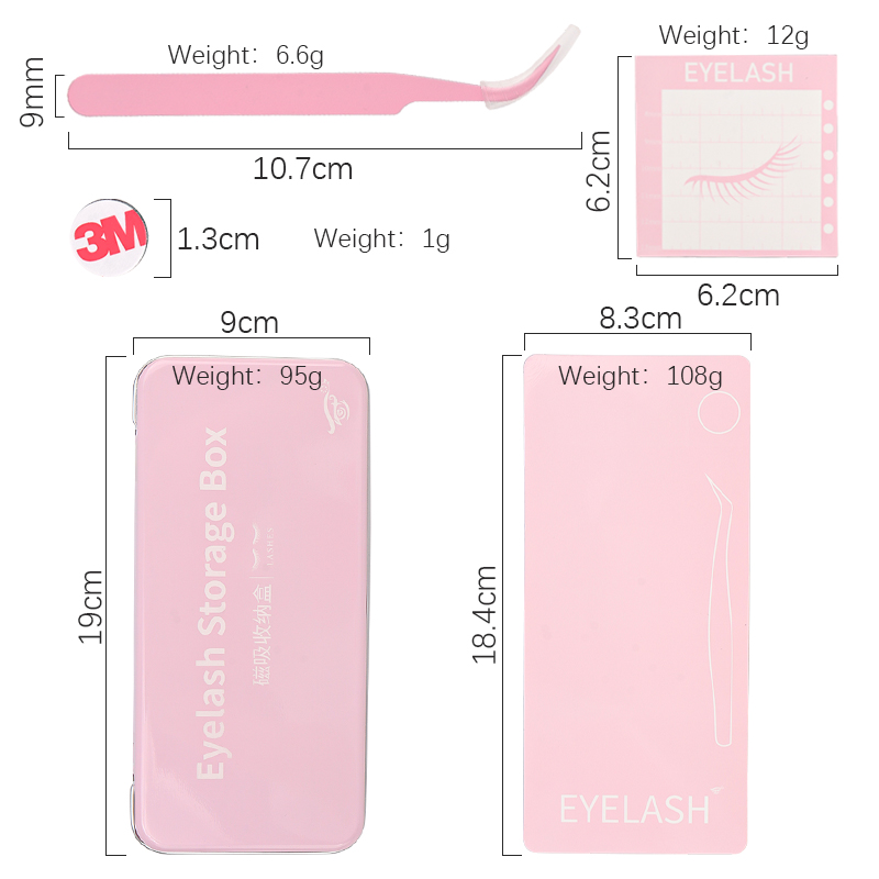 Caja de Almacenamiento Magnéti - Lash Tile Palette reseña y precio