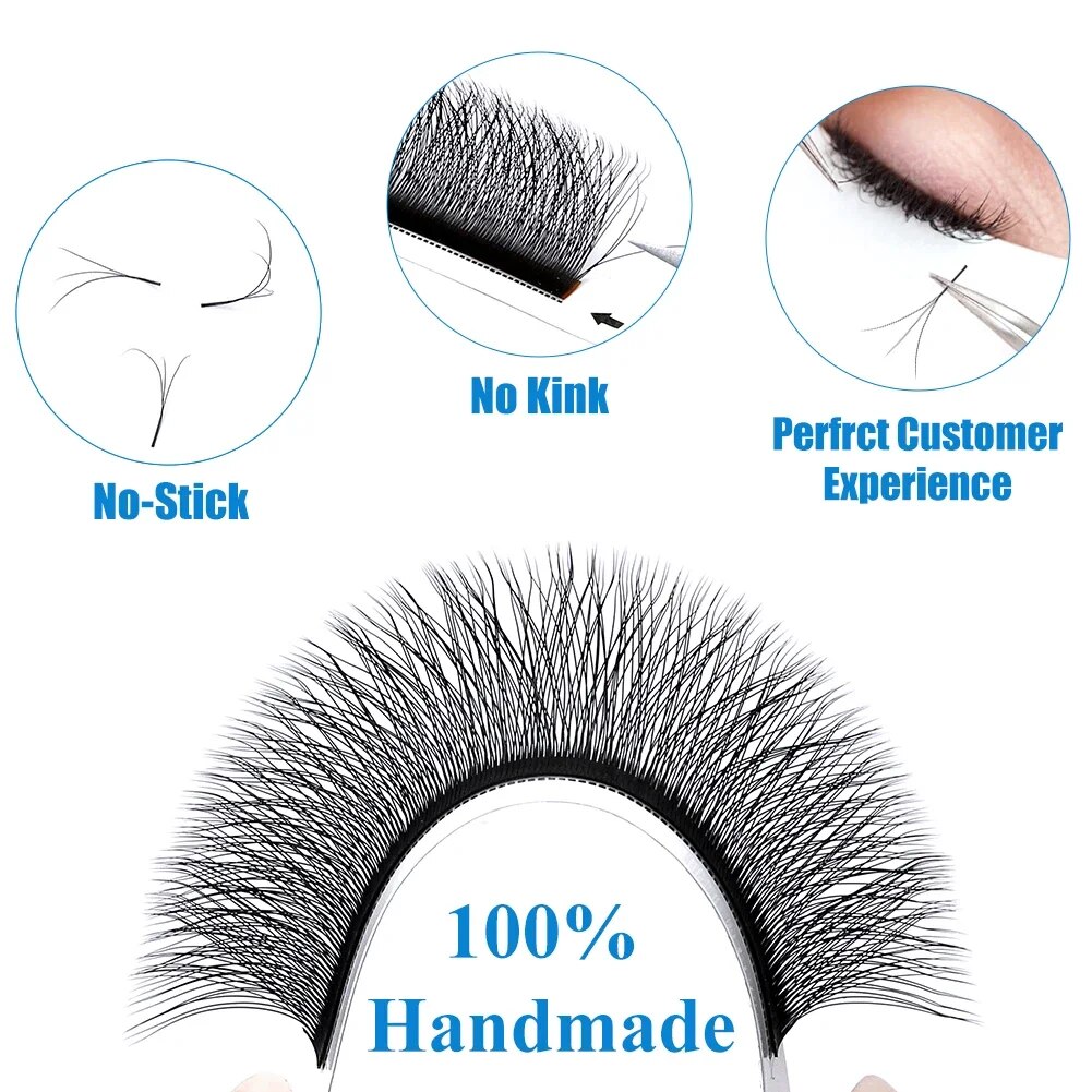 Wendy Lashes W forma suministr - Eyelash Extension Human Hair reseña y precio