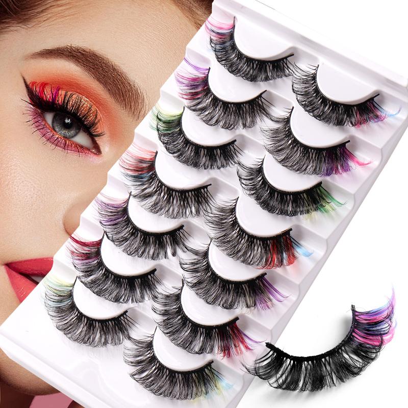 7 Pares de Pestañas Postizas C - Eyelash Extension Volume reseña y precio
