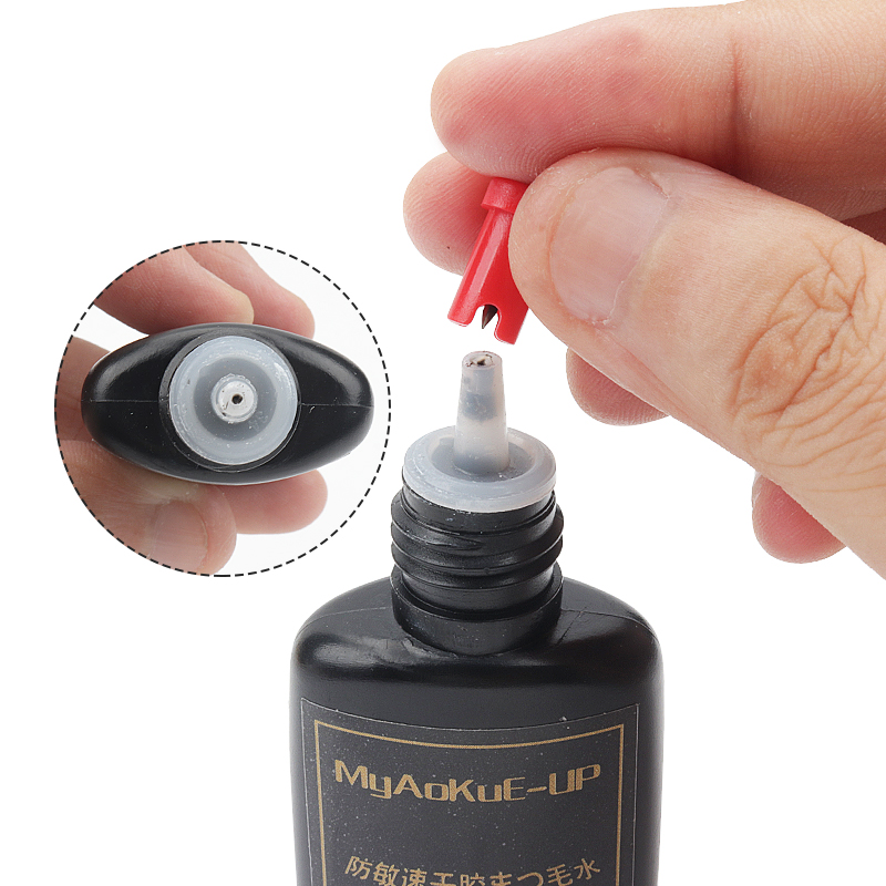 Botella de pegamento para pest - Eyelash Extension Usa reseña y precio