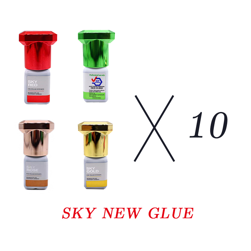 Pegamento Sky para extensiones - Eyelash Extension Korea Natural reseña y precio