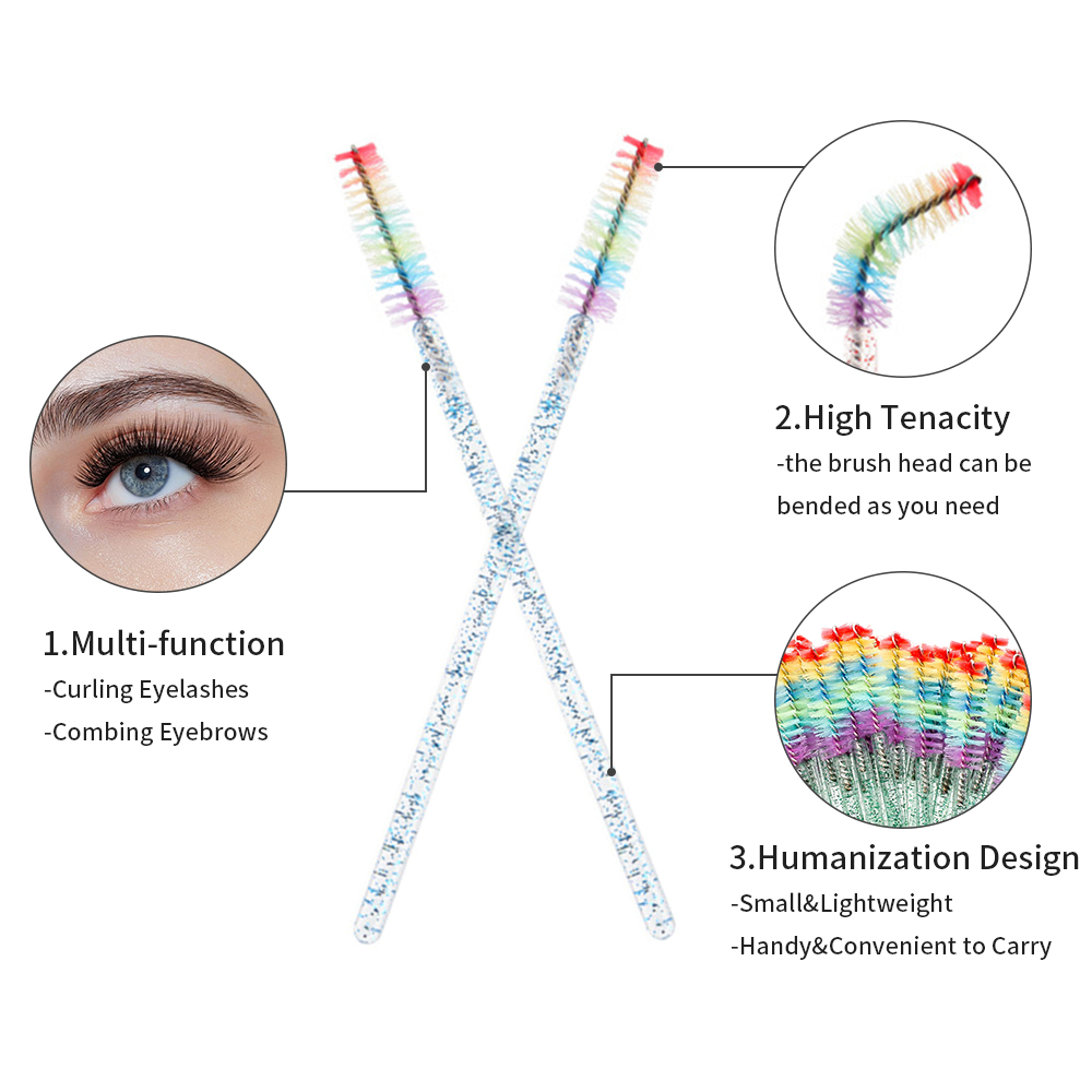 50PCS Pinceles de Maquillaje d - Eyelash Extension Usa reseña y precio