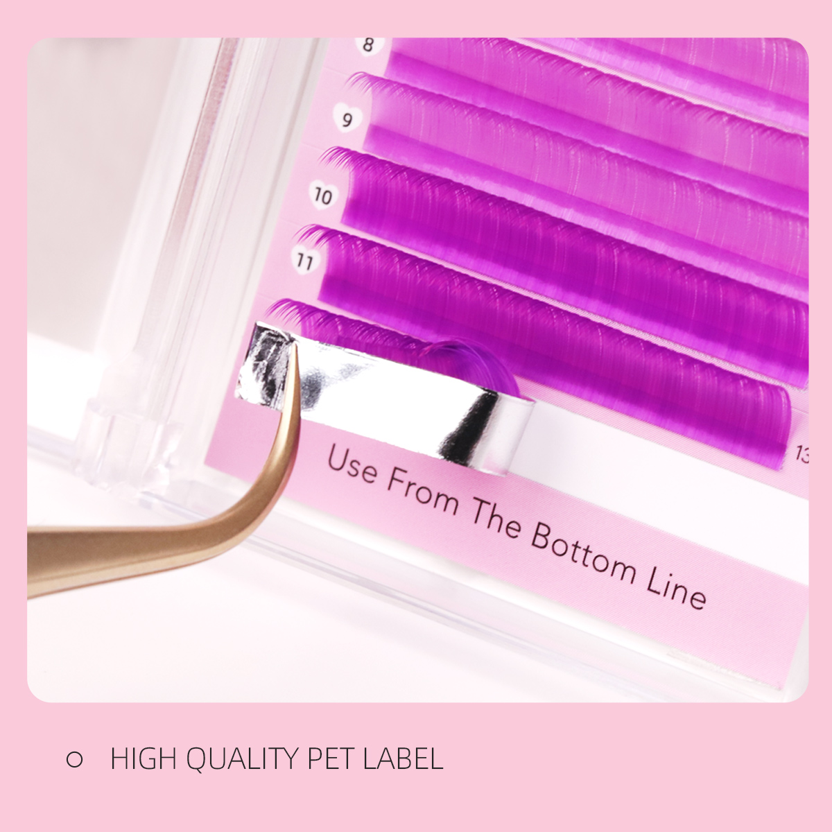 Pestañas de Colores Variados:  - Lash Tile Palette reseña y precio