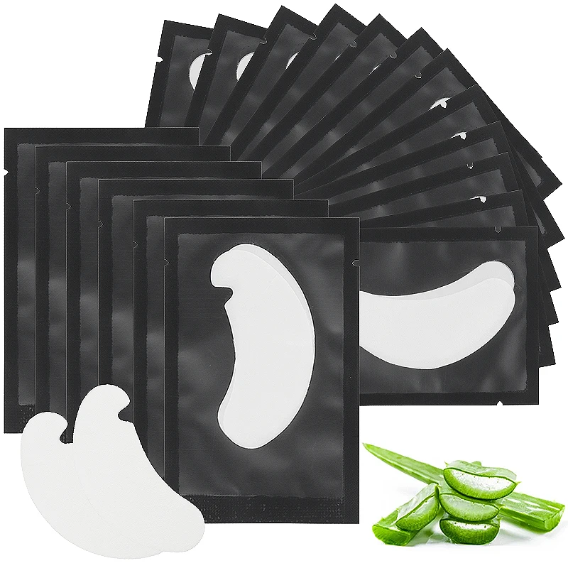 50-500 Pares de Parches para O - Eyelash Extension Eye Mask reseña y precio