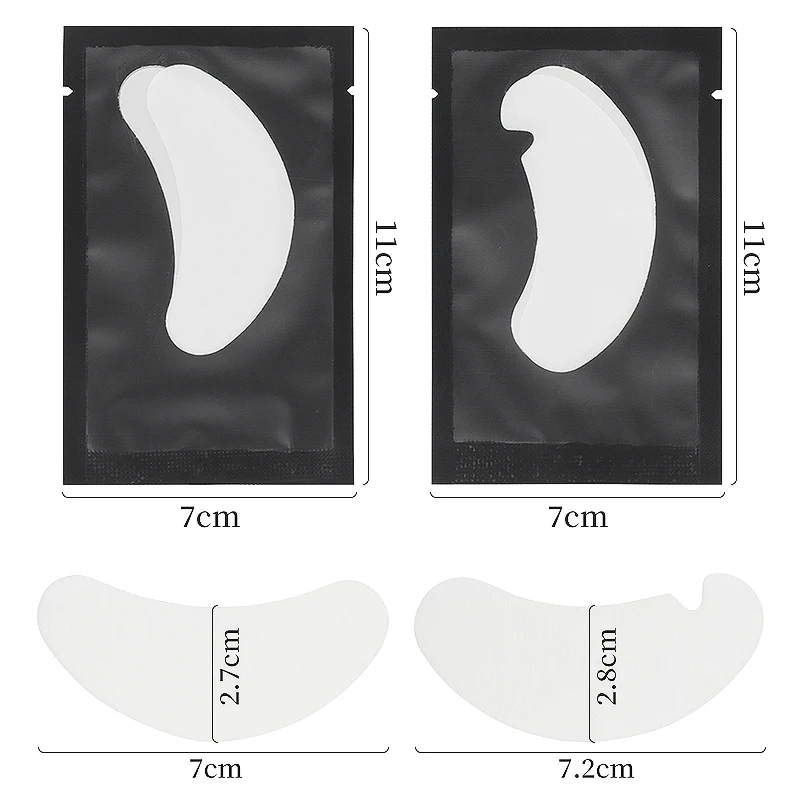 50-500 Pares de Parches para O - Eyelash Extension Eye Mask reseña y precio