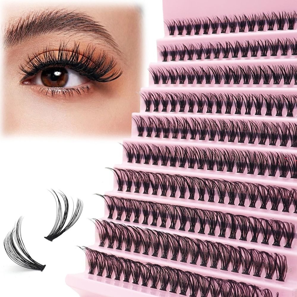Grupos de pestañas individuale - Eyelash Extension Human Hair reseña y precio