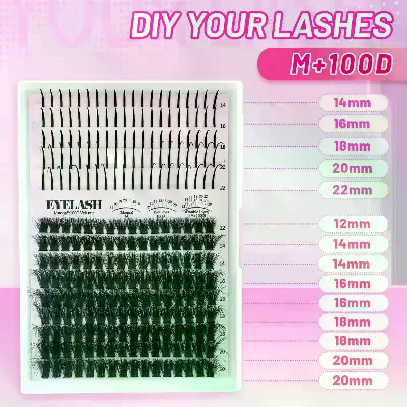 Kit de Pestañas en Racimo, Pes - Eyelash Extension Volume reseña y precio