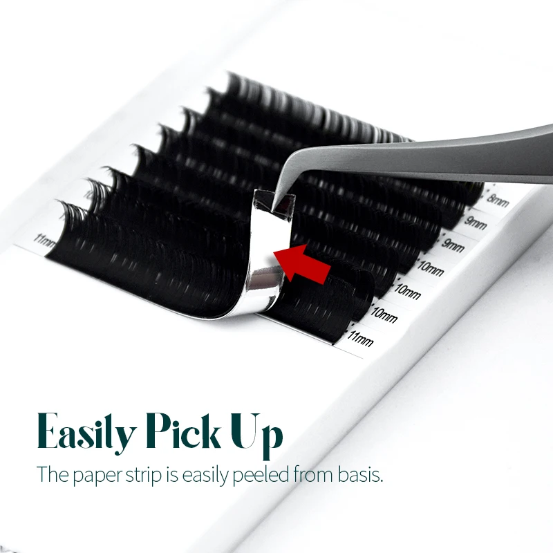 H & L DESDE 1990 16 filas de p - Eyelash Extension Human Hair reseña y precio