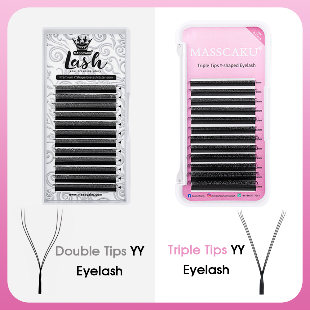 MASSCAKU 0,05mm 0,07mm C CC D  - Eyelash Extension Korea Natural reseña y precio