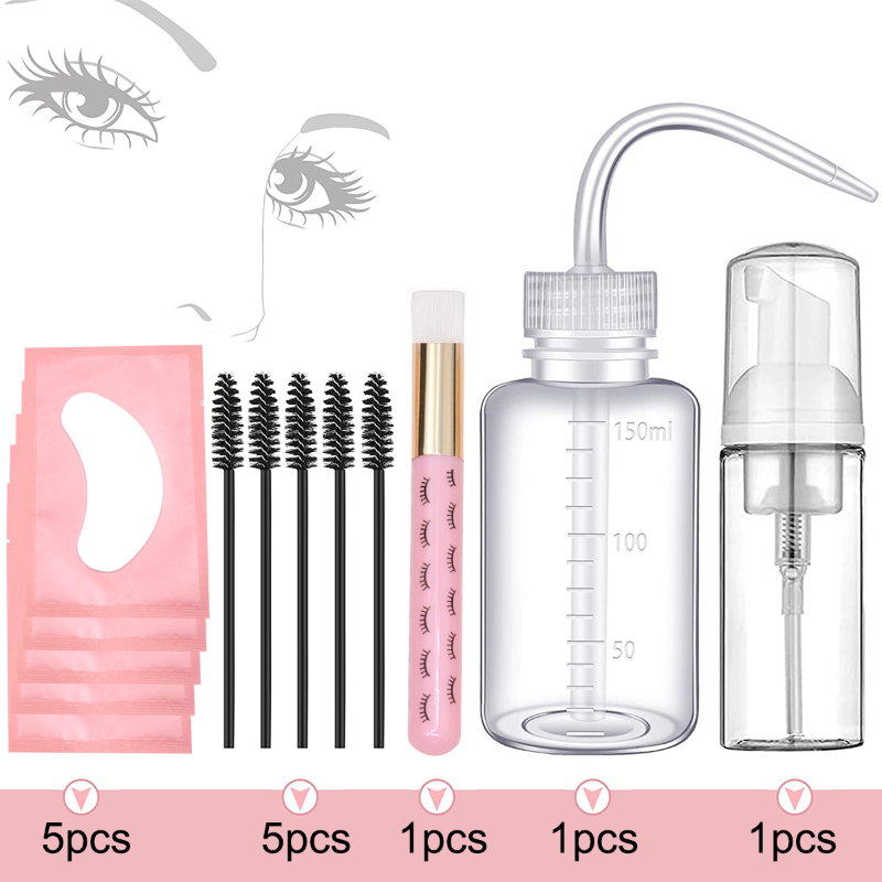 Kit de limpieza de extensiones - Eyelash Extension Eye Mask reseña y precio