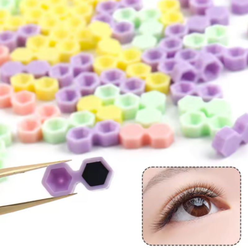 Vasos para Pegamento de Pestañ - Eyelash Extension Volume reseña y precio