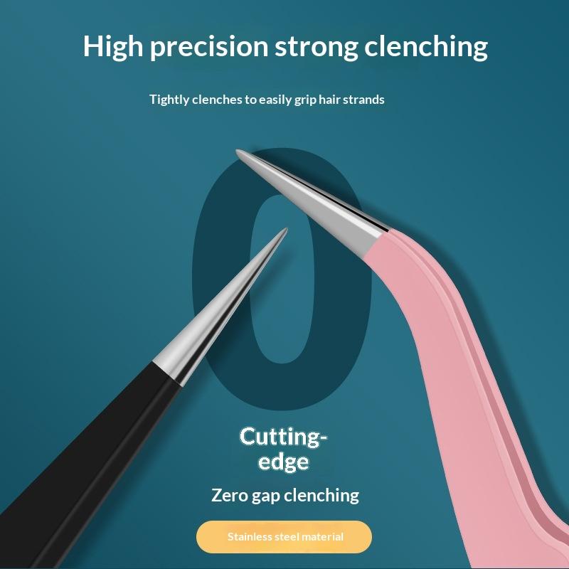 Nuevas Pinzas de Acero Inoxida - Eyelash Extension Volume reseña y precio