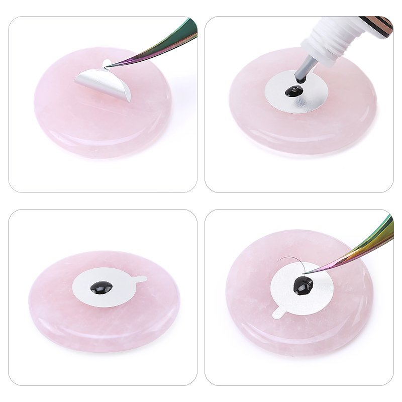 Paleta de pegamento para exten - Lash Tile Palette reseña y precio
