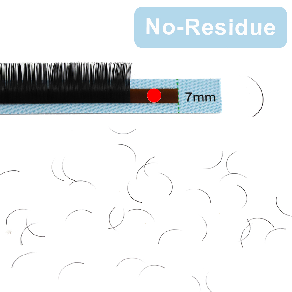 AGUUD-pestañas individuales in - Eyelash Extension Human Hair reseña y precio